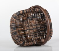 Einkaufskorb LK 14 in Zebra Schwarz-Braun