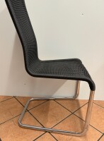 Reparatur TECTA B25 Kragstuhl, Sitzschale in Deep Black matt