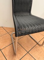 Reparatur TECTA B25 Kragstuhl, Sitzschale in Deep Black matt