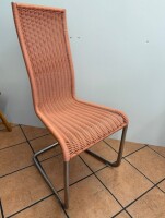 Reparatur TECTA B25 Kragstuhl, Sitzschale in Apricot...