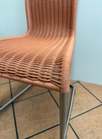 Reparatur TECTA B25 Kragstuhl, Sitzschale in Apricot Crush matt
