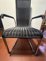 Reparatur TECTA  D27 Kragstuhl, Sitzschale in Deep Black...