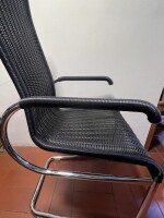 Reparatur TECTA  D27 Kragstuhl, Sitzschale in Deep Black matt
